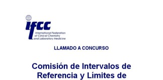 #IFCC Llamado a Concurso: Comisión de Intervalos de Referencia y Límites de Decisión (C-RIDL)