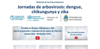 Jornadas de arbovirosis: dengue, chikungunya y zika 2015