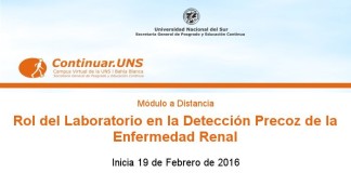 Formación a Distancia: Rol del Laboratorio en la Detección Precoz de la Enfermedad Renal