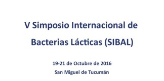 V Simposio Internacional de Bacterias Lácticas (SIBAL)