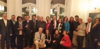 #IFCCGC2016 Grupo de Trabajo Iberoamericano de Traducciones y Nomenclatura en la cena de recepción de la AEFA