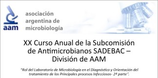 XX Curso Anual de la Subcomisión de Antimicrobianos SADEBAC – División de AAM