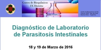 Curso: Diagnóstico de Laboratorio de Parasitosis Intestinales
