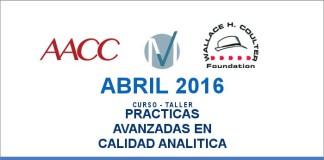 Curso-Taller Prácticas Avanzadas en Calidad Analítica – Abril 2016