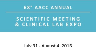 #2016AACC 68th AACC Annual Scientific Meeting & Clinical Lab Expo