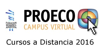 Cursos a distancia 2016 del Programa de Educación Continua de la Fundación Bioquímica Argentina