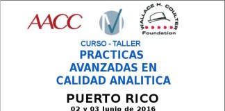 Curso-Taller Prácticas Avanzadas en Calidad Analítica en Puerto Rico