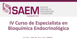 IV Curso de Especialista en Bioquímica Endocrinológica