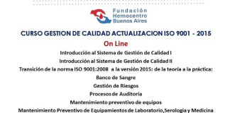 Curso a distancia: Gestión de la Calidad. Actualización ISO 9001:2015