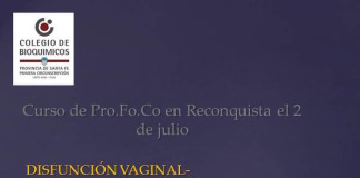 Curso Pro.Fo.Co Disfunción vaginal – Infecciones genitales por Chlamydia trachomatis