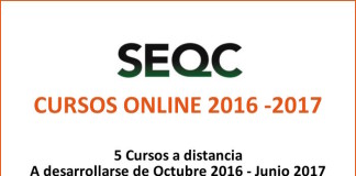 Cursos Online de la SEQC 2016 – 2017