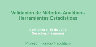 Curso online: Validación de Métodos Analíticos
