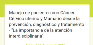 Curso virtual: Manejo de pacientes con Cáncer Cérvico uterino y Mamario desde la prevención, diagnóstico y tratamiento