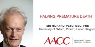 #2016AACC Plenary session: Halving Premature Death