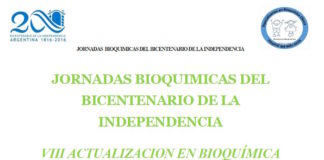 VIII Jornadas de Actualización en Bioquímica