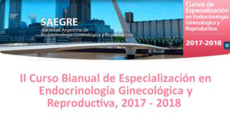 II Curso Bianual de Especialización en Endocrinología Ginecológica y Reproductiva, 2017 – 2018