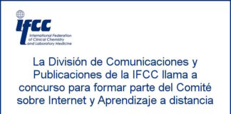 La división de Comunicaciones y Publicaciones de la IFCC llama a concurso