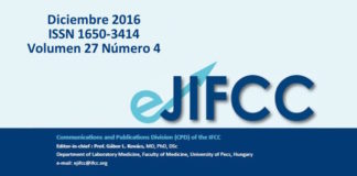 Último número de eJIFCC 2016 – Volumen 27 N°4