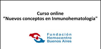 Curso “Nuevos conceptos en Inmunohematología”