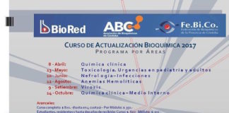 Curso de Actualización Bioquímica 2017