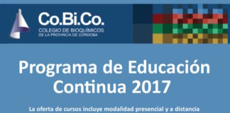 Co.Bi.Co Programa de Educación Continua 2017