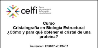 Curso: Cristalografía en Biología Estructural