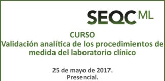 Curso Validación analítica de los procedimientos de medida del laboratorio clínico