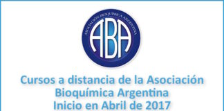 Cursos a distancia de la Asociación Bioquímica Argentina: Abril 2017