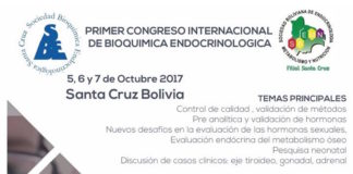 Primer Congreso Internacional de Bioquímica Endocrinológica