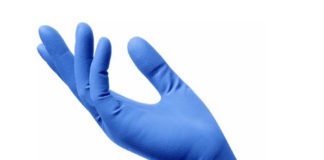 Las bacterias pueden persistir en los guantes y transferirse a las superficies