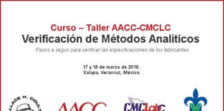 Curso-Taller: Verificación de Métodos Analíticos. Pasos a seguir para verificar las especificaciones de los fabricantes