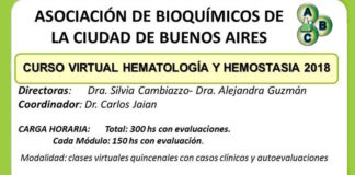 Curso Virtual Hematología y Hemostasia 2018
