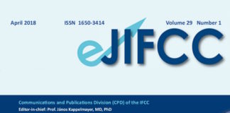 eJIFCC 2018 – Volumen 29 N°1