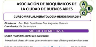 Curso virtual Hematología-Hemostasia 2018