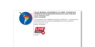 Tercer Taller Regional Latinoamericano y de El Caribe: Interpretación de requisitos críticos de la ISO 15189:2012
