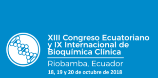 XIII Congreso Ecuatoriano y IX Internacional de Bioquímica Clínica