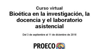 Curso virtual: “Bioética en la investigación, la docencia y el laboratorio asistencial”