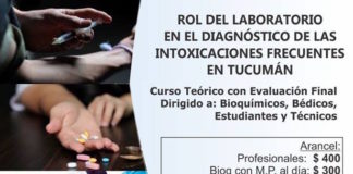 Rol del Laboratorio en el Diagnóstico de las Intoxicaciones Frecuentes, en Tucumán