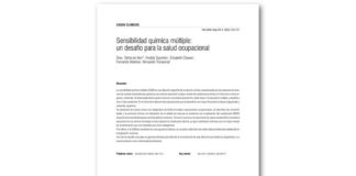 Sensibilidad química múltiple: un desafío para la salud ocupacional