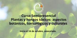 Curso Semipresencial: Plantas y hongos tóxicos: aspectos botánicos, toxicológicos y culturales