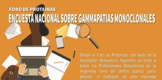 Encuesta sobre Gammapatías Monoclonales para Argentina