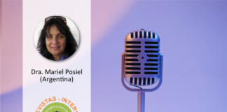 Entrevista con la Dra. Mariel Posiel (Argentina): Jornada: El error como desafío hacia la mejora, en Seguridad del Paciente