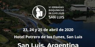 VI Jornadas Bioquímicas de Cuyo 2020