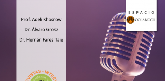 Espacio COLABIOCLI – Mensaje de comienzo de año de Prof. Adeli Khosrow, Dr. Álvaro Justiniano Grosz y Dr. Hernán Fares Taie