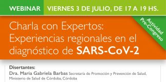 Charla con expertos: Experiencias regionales en el diagnóstico de SARS-CoV2