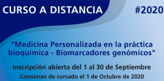 Curso online: Medicina personalizada en la práctica bioquiímica – Biomarcadores genómicos