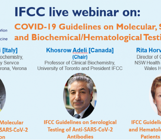 Guías para diagnóstico molecular, serológico y bioquímico-hematológico en COVID-19