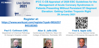 Webinarios IFCC – Series en vivo: Aplicaciones clínicas de los biomarcadores cardíacos