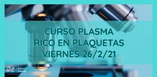 Curso online de Plasma Rico en Plaquetas