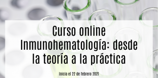 Curso online Inmunohematología: desde la teoría a la práctica